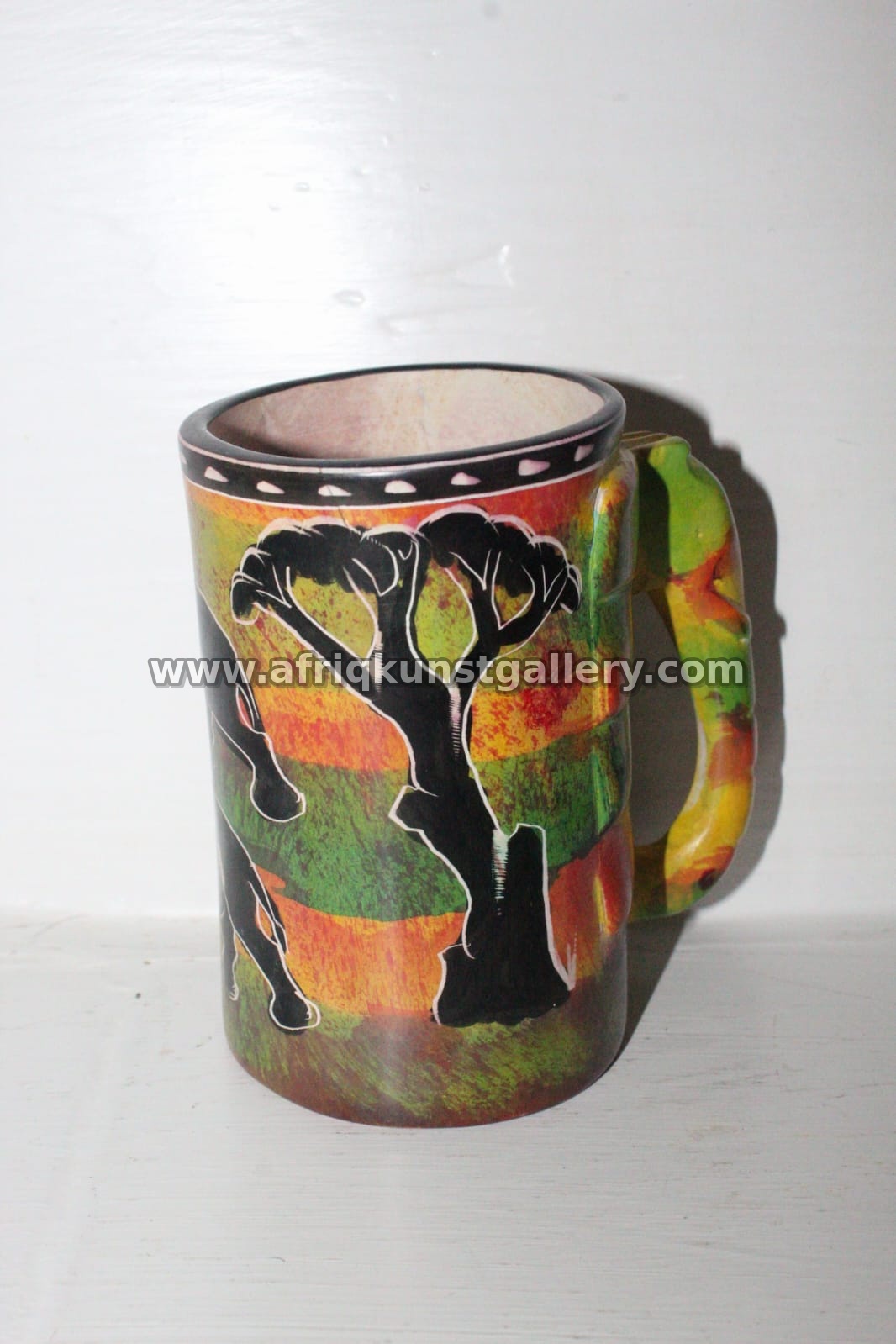 Maasai Sunset African Mug.