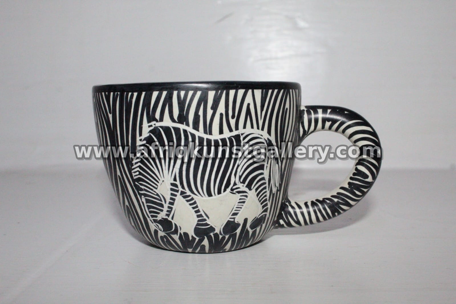 Zebra Illustration African Mug.