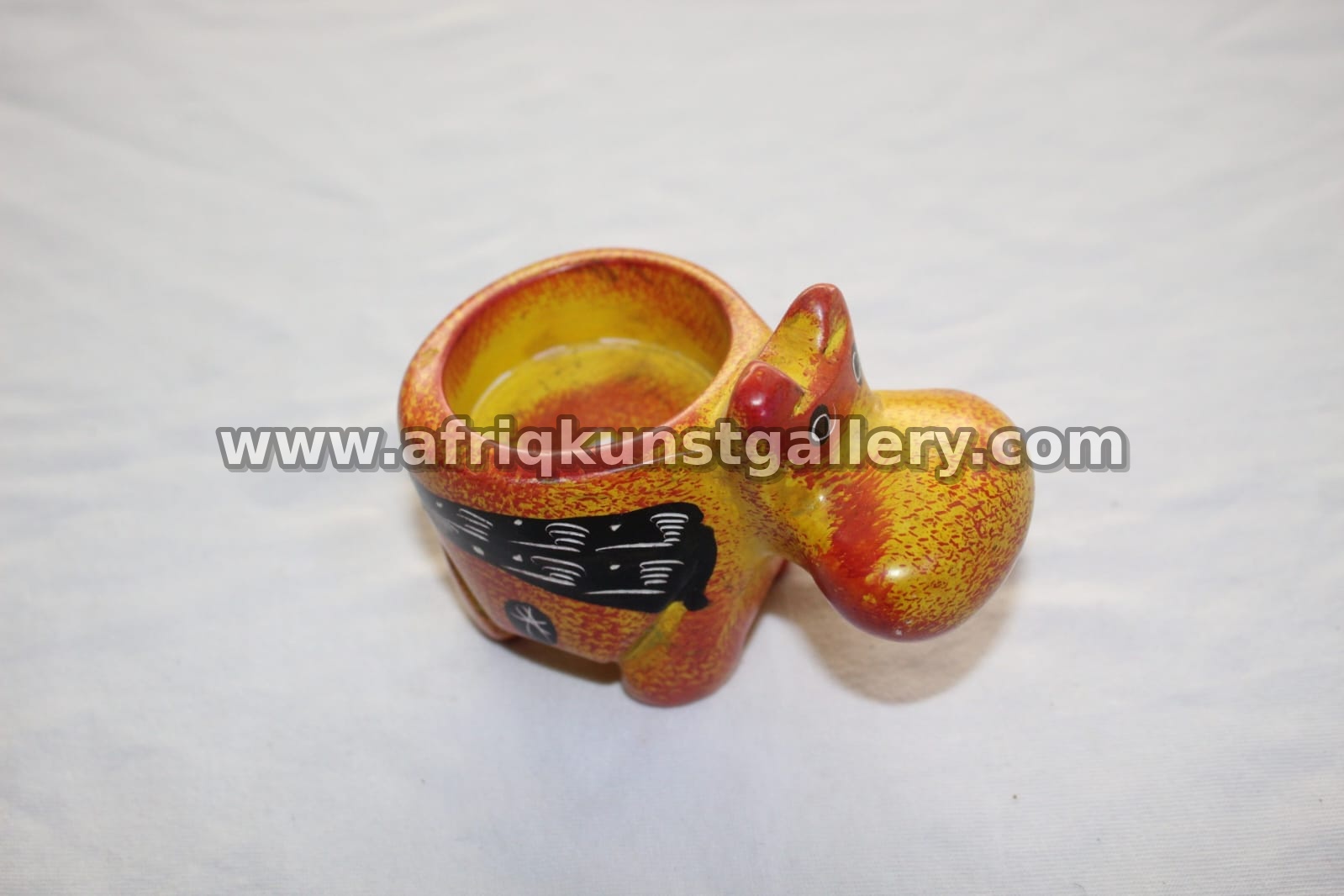 Animal Cup Holder African animal carving or handmade sculpture.