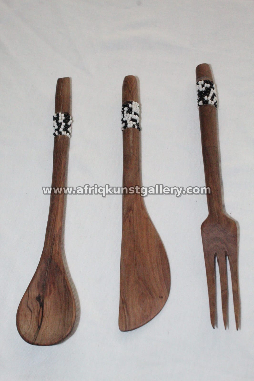 Beaded Kitchen Utensil handmade African tableware and decor.