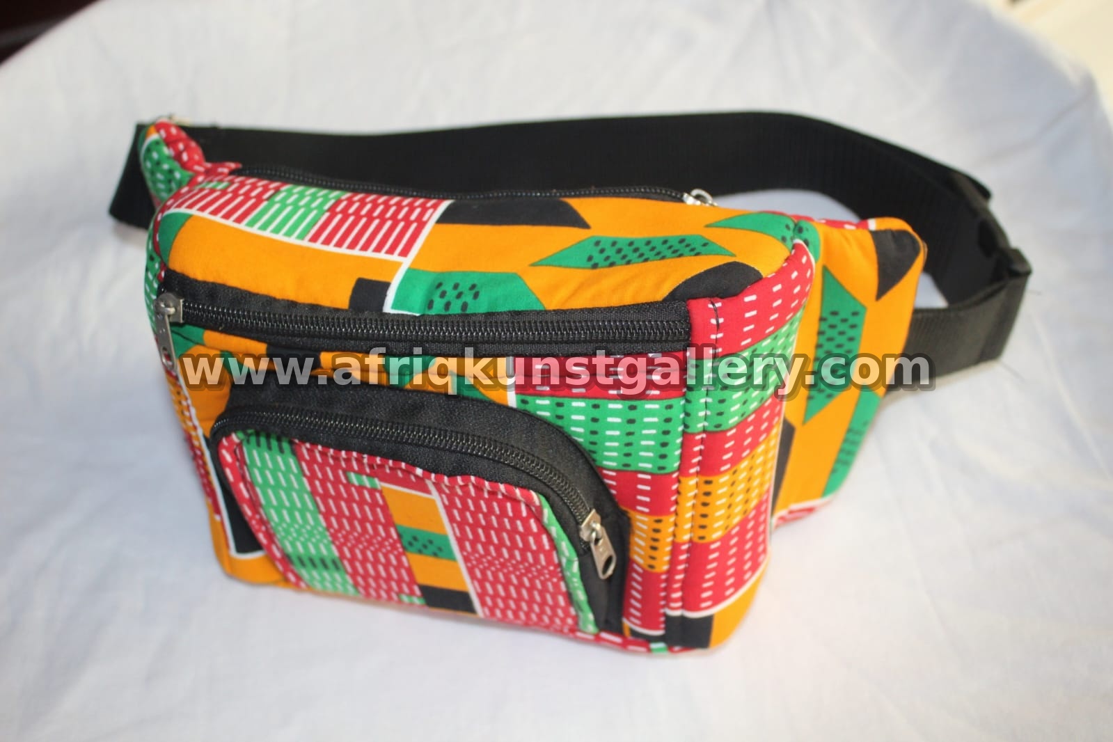 Kitenge Waist Bag handmade African bag.
