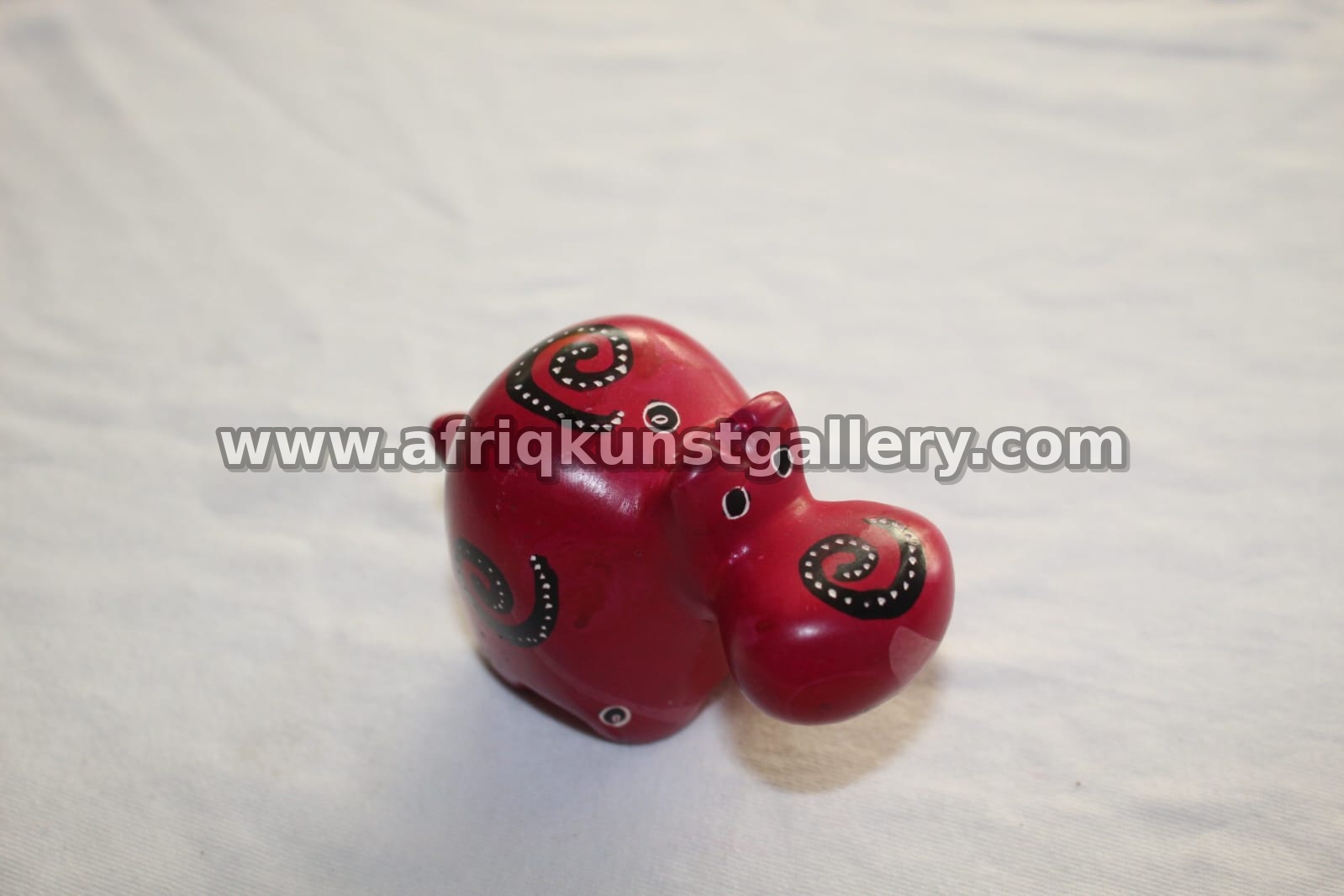 Painted Animal Sculpture African animal carving or handmade sculpture.