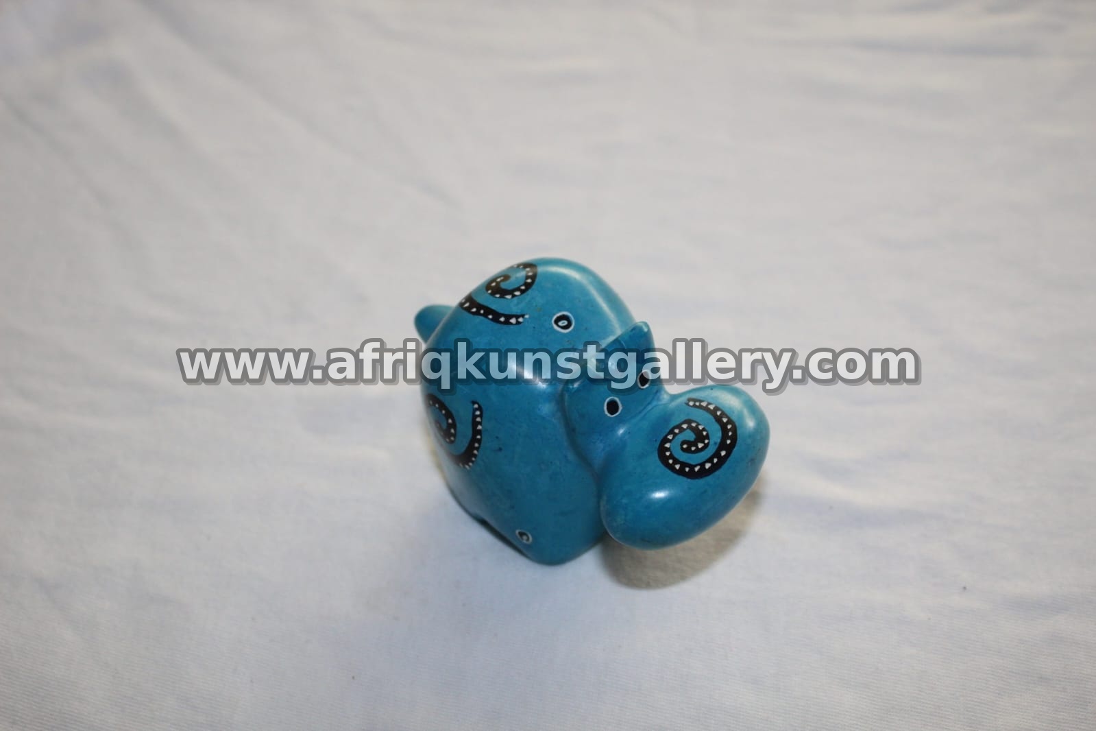 Painted Animal Sculpture African animal carving or handmade sculpture.