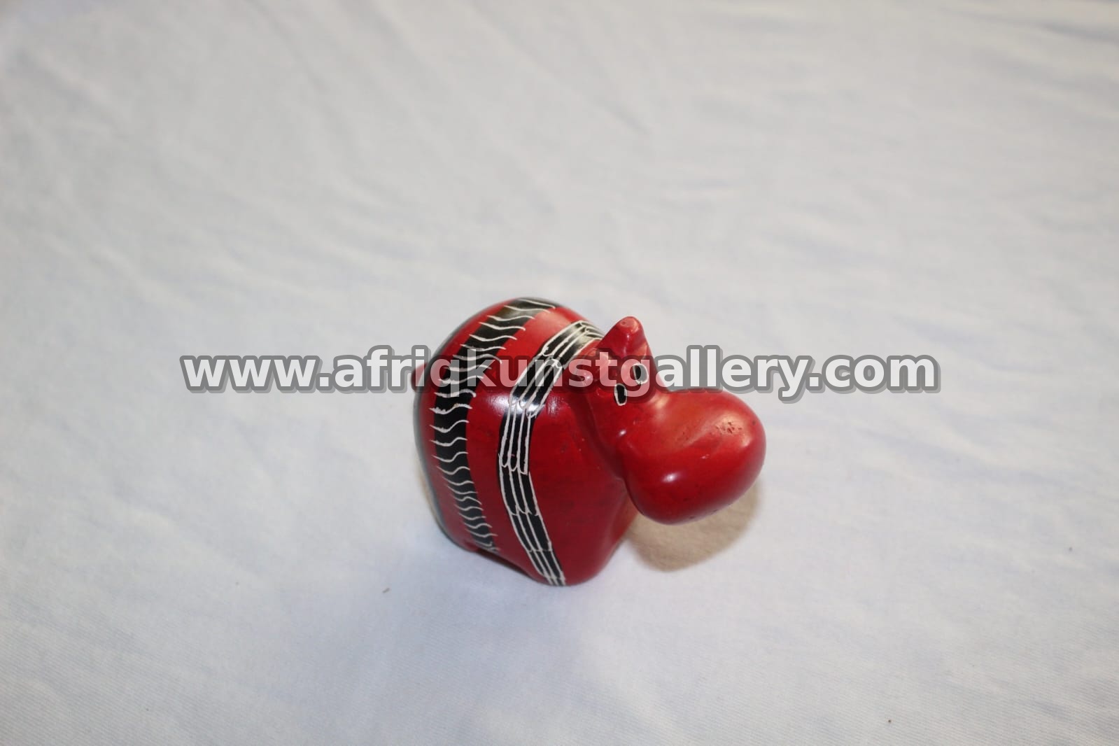 Painted Animal Sculpture African animal carving or handmade sculpture.