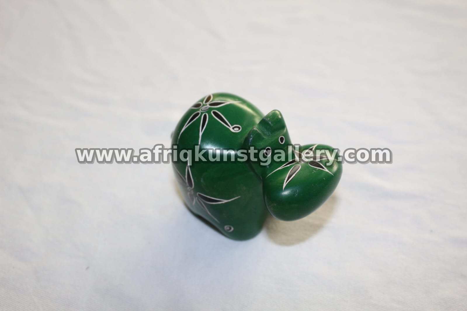 Painted Animal Sculpture African animal carving or handmade sculpture.