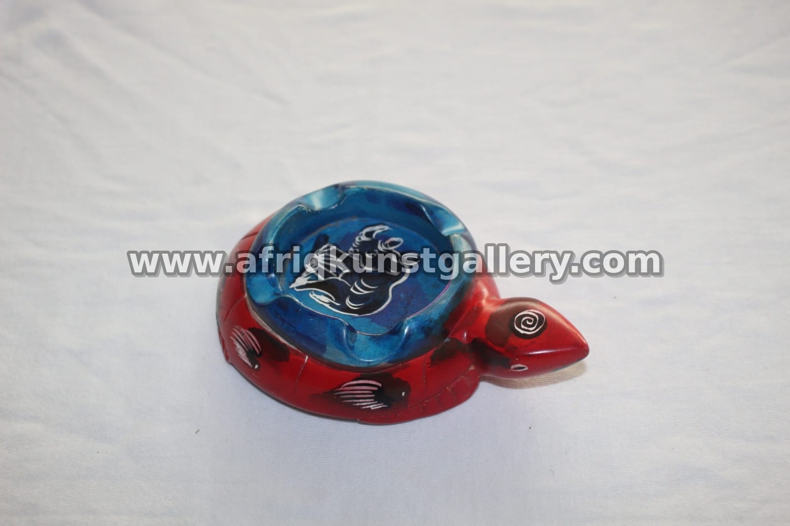 Painted Animal Sculpture African animal carving or handmade sculpture.
