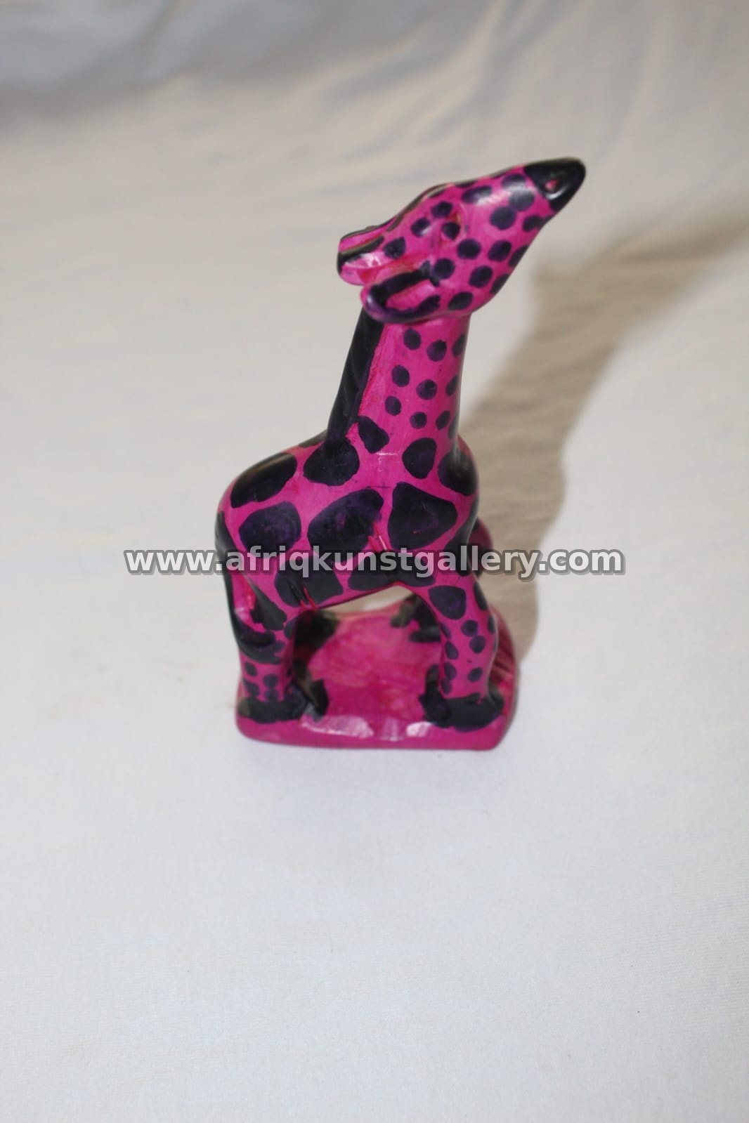 Painted Animal Sculpture African animal carving or handmade sculpture.
