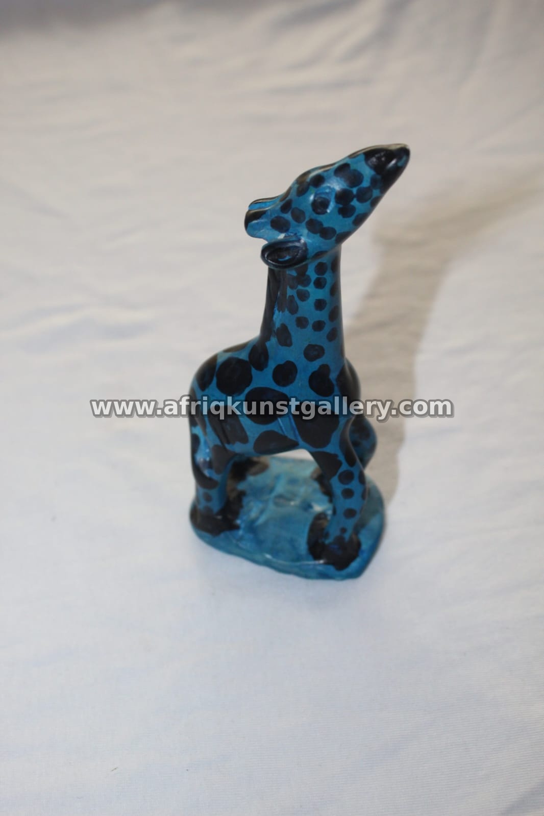 Painted Animal Sculpture African animal carving or handmade sculpture.