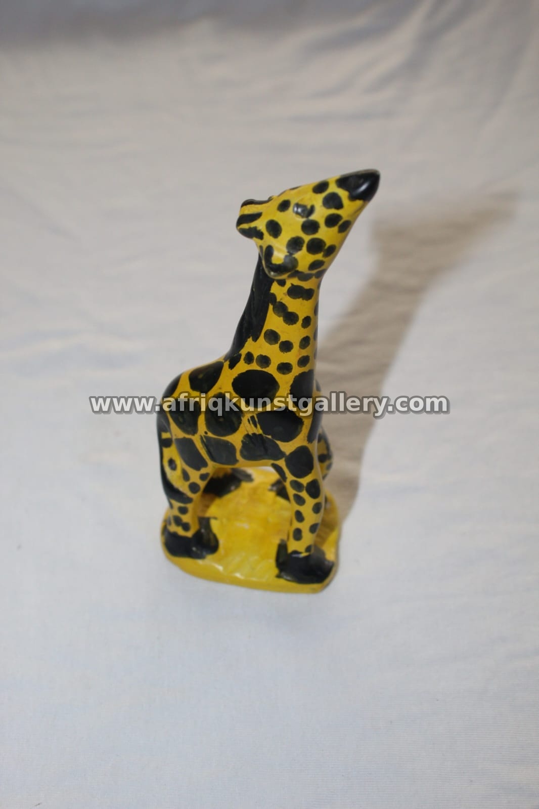 Painted Animal Sculpture African animal carving or handmade sculpture.