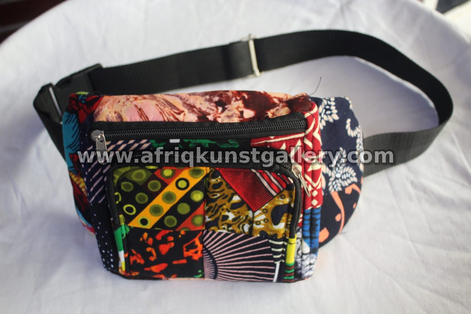 Patterned Sling Bag handmade African bag.