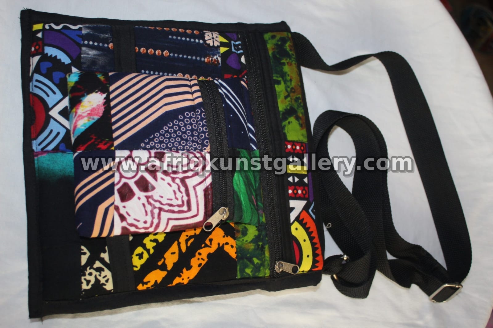 Patterned Sling Bag handmade African bag.