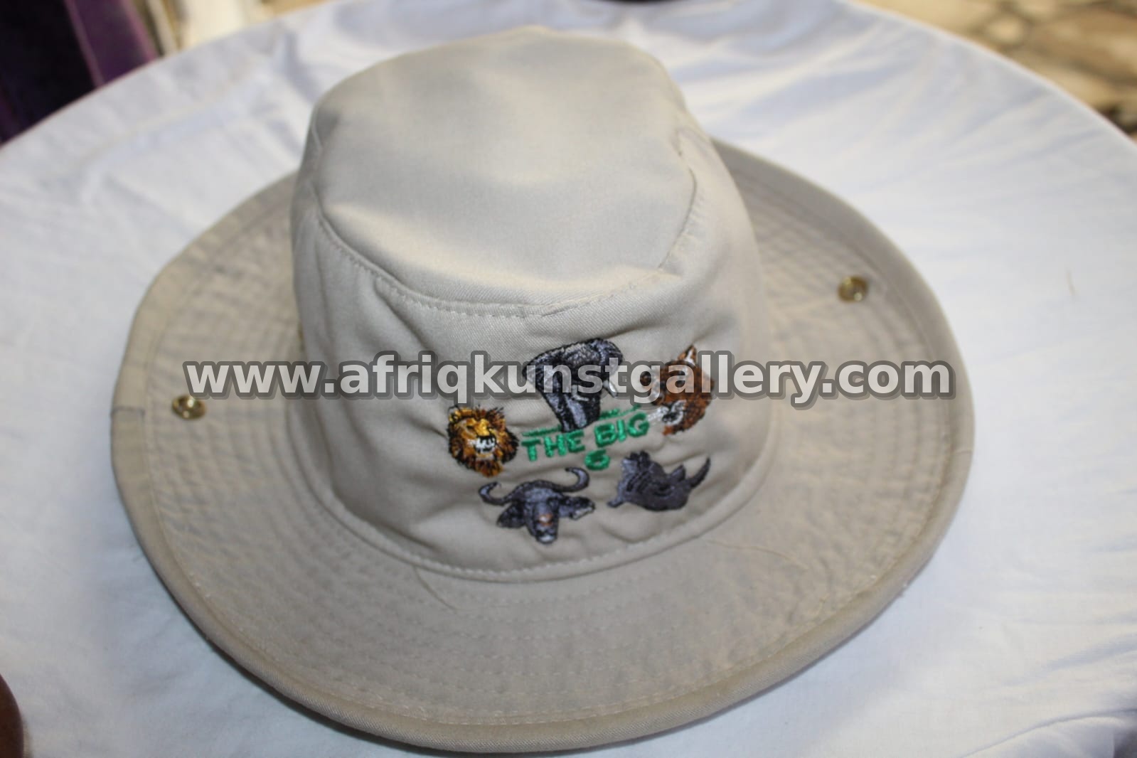 Safari Bucket Hat wearable Kenyan handmade craft.
