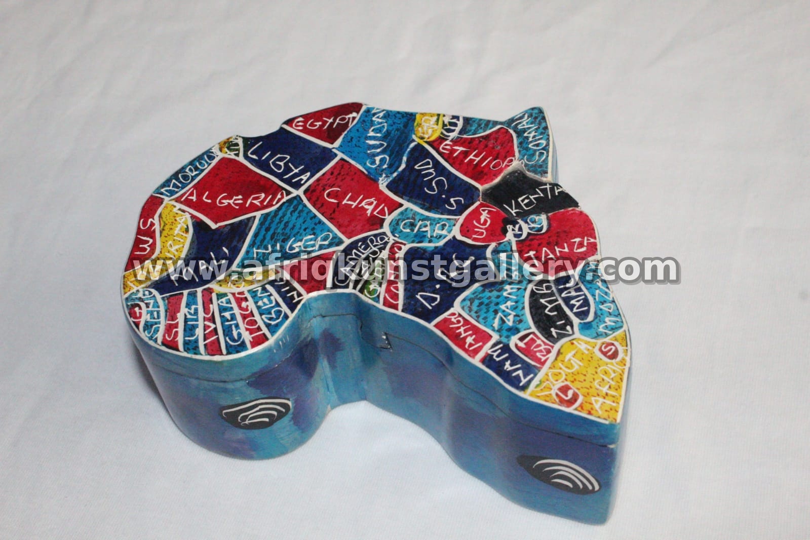 Soapstone Coaster Box handmade African home decor.