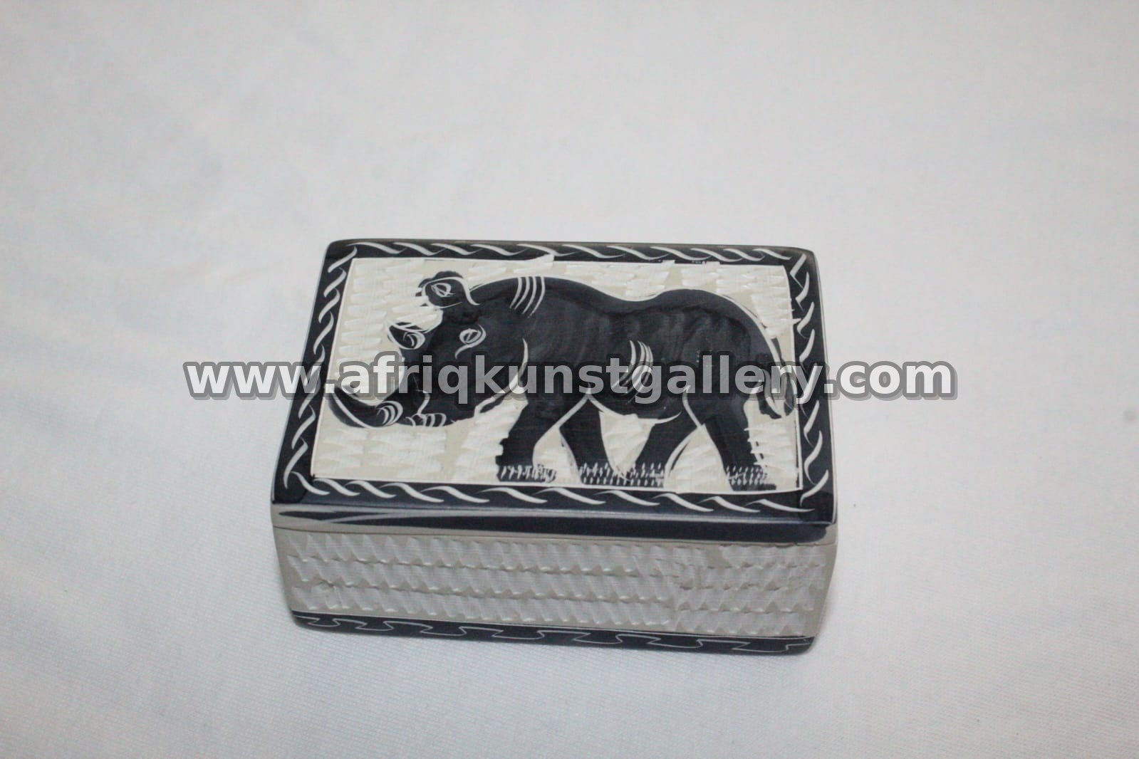 Wildlife Keepsake Box handmade African home decor.