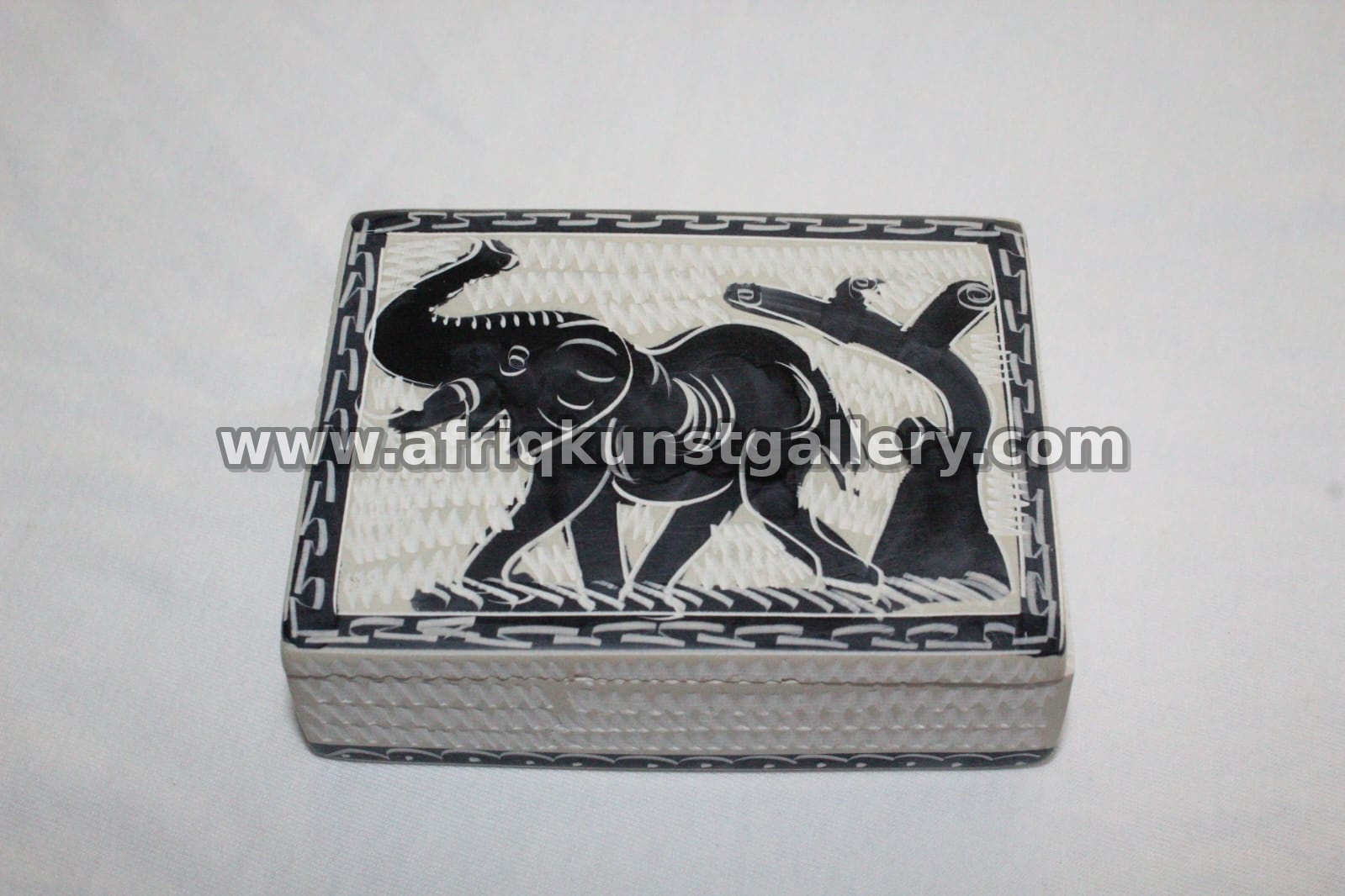 Wildlife Keepsake Box handmade African home decor.