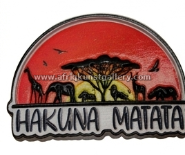 Hakuna Matata Kenya safari souvenir magnet